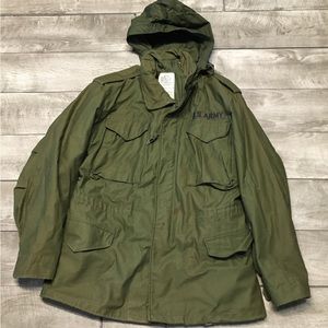 US Army M65 Military OG-107 Cold Weather So-Sew Styles Coat Jacket Vintage Small